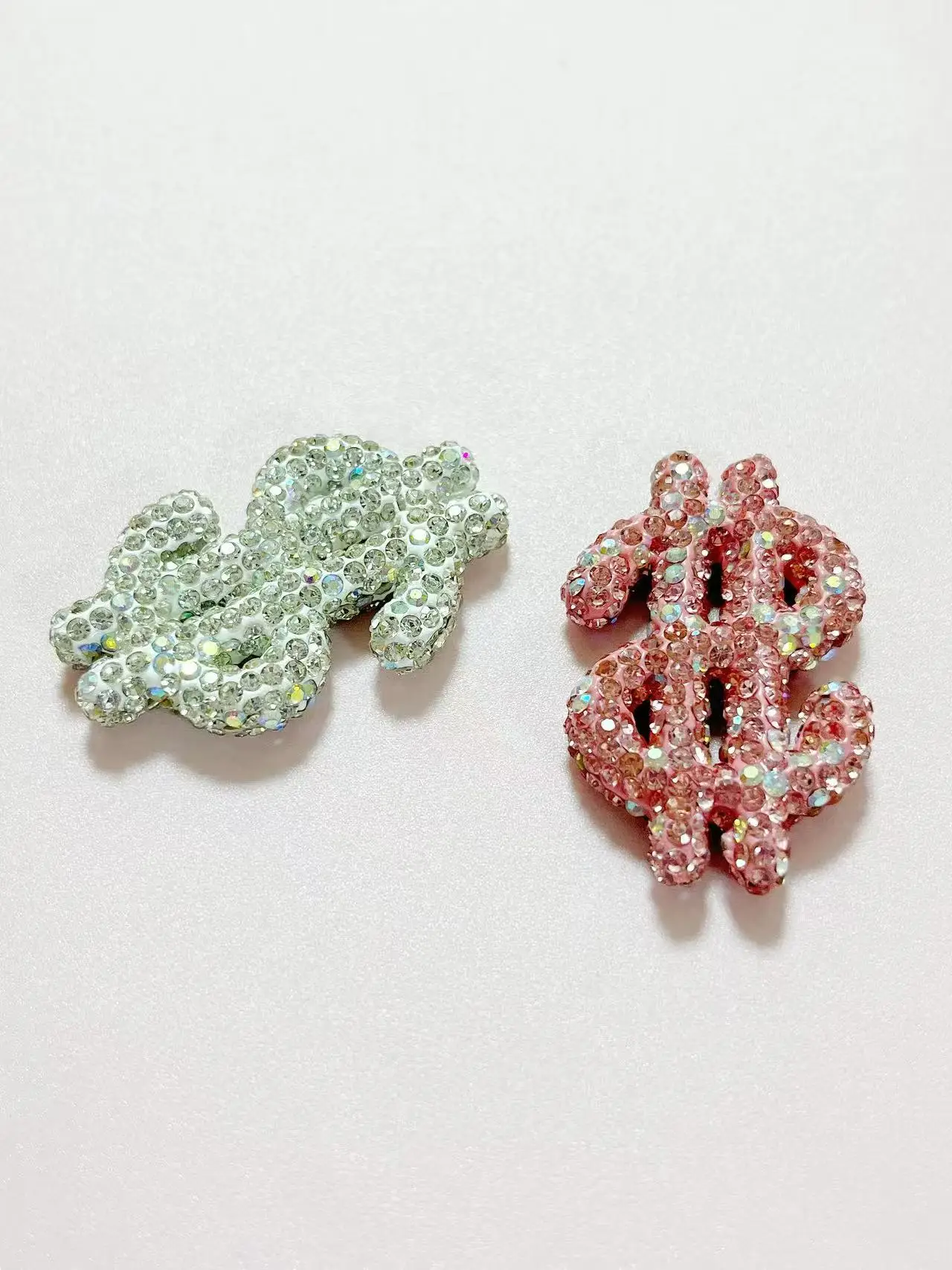2Pcs Fashion Y2K Fully Diamond Money Symbol Pink White Shining AB Diamond Large Size Diy Crafts Parts Junk Phone Case 3D Decor
2Pcs Fashion Y2K Fully Diamond Money Symbol Pink White Shining AB Diamond Large Size Diy Crafts Parts Junk Phone Case 3D Decor