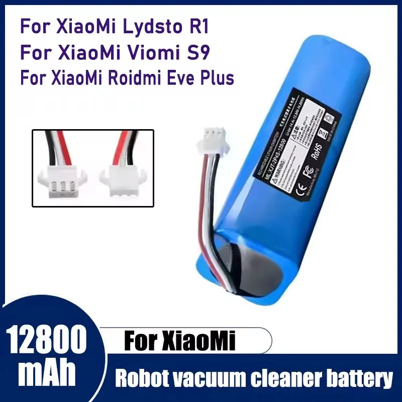 14.4V 12800mAh For Proscenic M7 Pro、M8 Pro、M7 MAX、Laresar L6 Pro、Ultenic T10、Viomi S9、Viomi D800、lithium-ion battery replacement
14.4V 12800mAh For Proscenic M7 Pro、M8 Pro、M7 MAX、Laresar L6 Pro、Ultenic T10、Viomi S9、Viomi D800、lithium-ion battery replacement