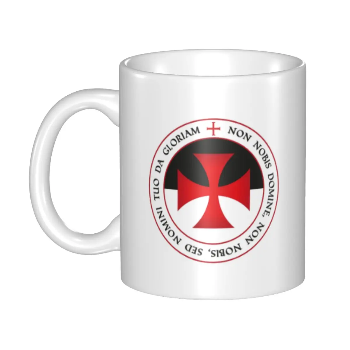 DIY Knights Templar Cross Ceramic Mugs Custom Christian Crusader Seal Motto Coffee Cup Creative Present
DIY Knights Templar Cross Ceramic Mugs Custom Christian Crusader Seal Motto Coffee Cup Creative Present