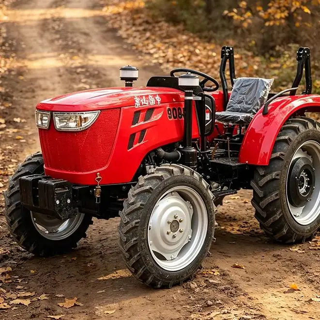 Customized Four-wheel Wheeled Tillage Machine, Multi-functional Mini Tiller, 60HP Tractor with Reinforced Rotary Cultivator
Customized Four-wheel Wheeled Tillage Machine, Multi-functional Mini Tiller, 60HP Tractor with Reinforced Rotary Cultivator