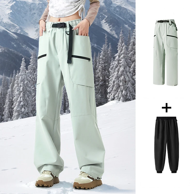New Winter Unisex Ski Pants Windproof Waterproof Snowboard Wear Outdoor Casual Warm Snow Sports Pants Men Women Skiing Trousers
New Winter Unisex Ski Pants Windproof Waterproof Snowboard Wear Outdoor Casual Warm Snow Sports Pants Men Women Skiing Trousers