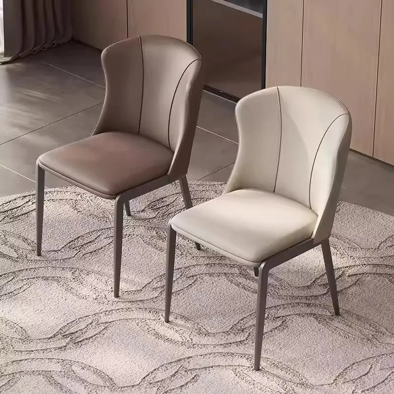 Taupe Restaurant Dining Chair Modern Minimalist Italian Design Dining Chair Desk Luxury Relaxing Sillas Comedor Home Furniture 
Taupe Restaurant Dining Chair Modern Minimalist Italian Design Dining Chair Desk Luxury Relaxing Sillas Comedor Home Furniture