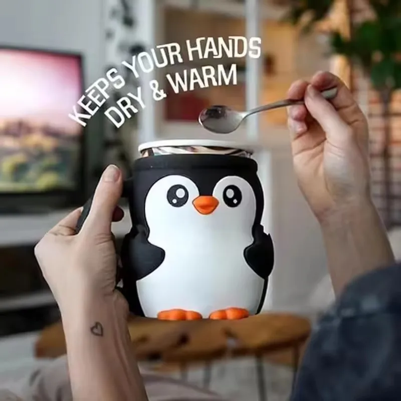 3D Printed Cute Penguin Ice Cream Pint Holder Leak-Proof, Antifreeze Handle Perfect for Ice Cream Containers Beer Can Sleeves
3D Printed Cute Penguin Ice Cream Pint Holder Leak-Proof, Antifreeze Handle Perfect for Ice Cream Containers Beer Can Sleeves