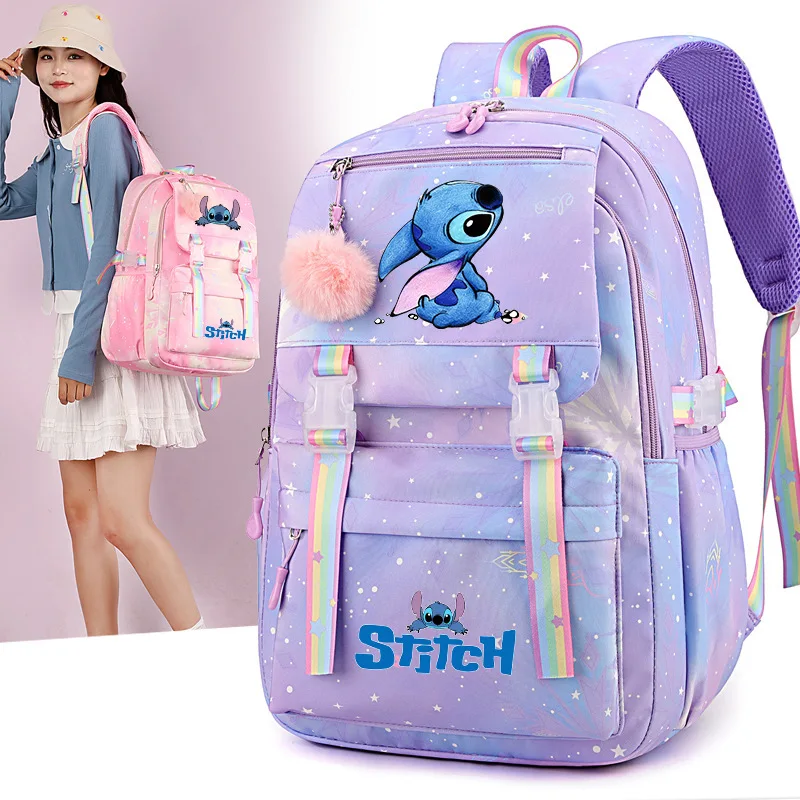 Lilo and Stitch Backpack Disney School Bag Large Capacity Storage Bag Travel Accessories School Supplies Children's Toys Gifts
Lilo and Stitch Backpack Disney School Bag Large Capacity Storage Bag Travel Accessories School Supplies Children's Toys Gifts