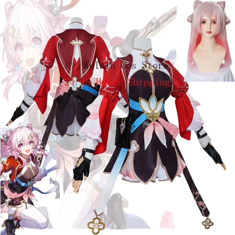 N66game thankai: Star rail March 7th full set cosplay costume uniform Carnival anime Halloween costumes women g2w $ %
N66game thankai: Star rail March 7th full set cosplay costume uniform Carnival anime Halloween costumes women g2w $ %
