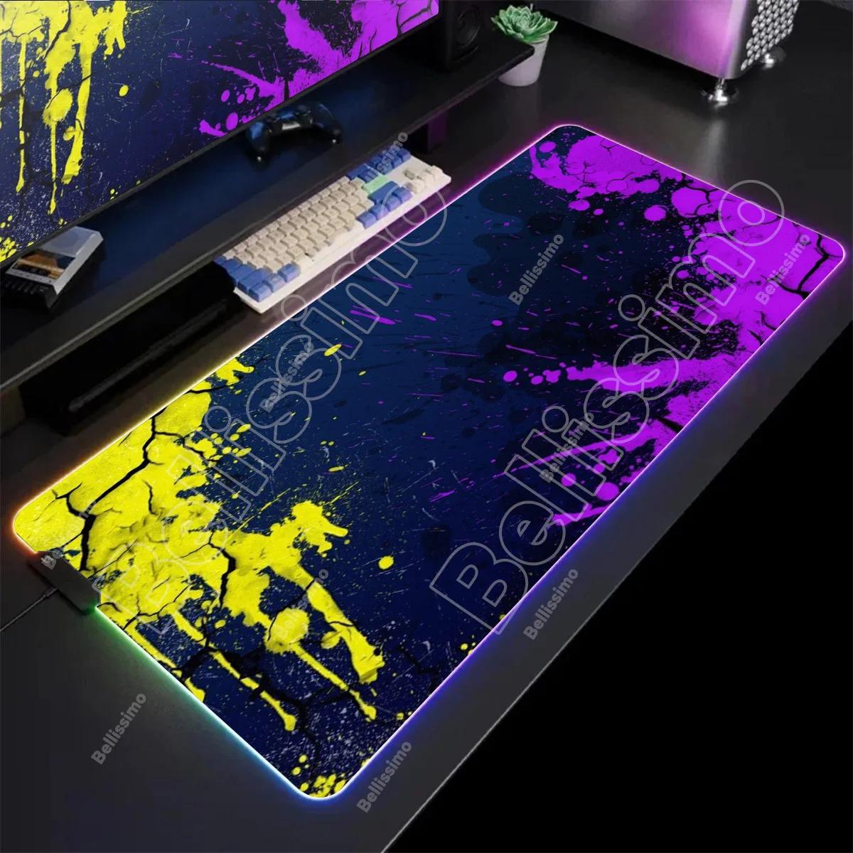 Large RGB Mouse Pad Colorful Graffiti Gaming Mousepad LED Mouse Mat Gamer Mousepads Luminous Table Mats Desk Pads With Backlit
Large RGB Mouse Pad Colorful Graffiti Gaming Mousepad LED Mouse Mat Gamer Mousepads Luminous Table Mats Desk Pads With Backlit