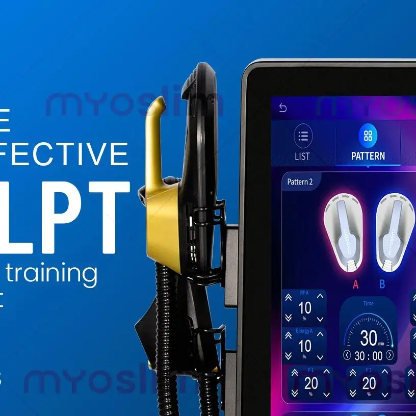 Высокоэффективный аппарат Myoslim EMS для коррекции фигуры с 4 рукоятками для формирования всего тела, наращивания мышц и подтяжки кожи
Высокоэффективный аппарат Myoslim EMS для коррекции фигуры с 4 рукоятками для формирования всего тела, наращивания мышц и подтяжки кожи