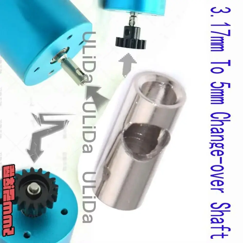 3 шт. ось двигателя от 3,17 мм до 5 мм, переходник на вал для HOBBYWING, радиоуправляемая модель, автомобильные аксессуары
3 шт. ось двигателя от 3,17 мм до 5 мм, переходник на вал для HOBBYWING, радиоуправляемая модель, автомобильные аксессуары