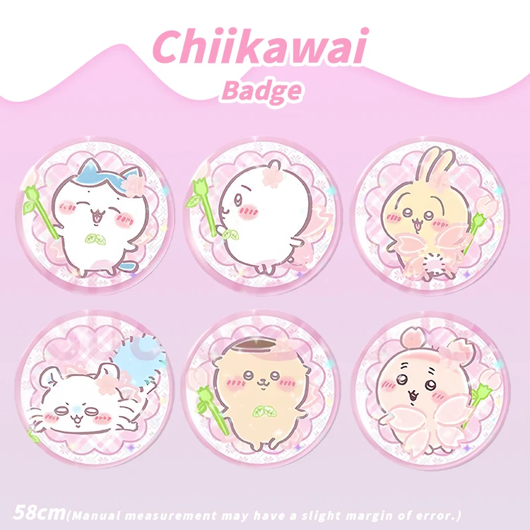 Chikawa exquisite tinplate shimmering emblem brooch chii usagi momonga hachi Furuhonya KuriManjū Stock available now
Chikawa exquisite tinplate shimmering emblem brooch chii usagi momonga hachi Furuhonya KuriManjū Stock available now