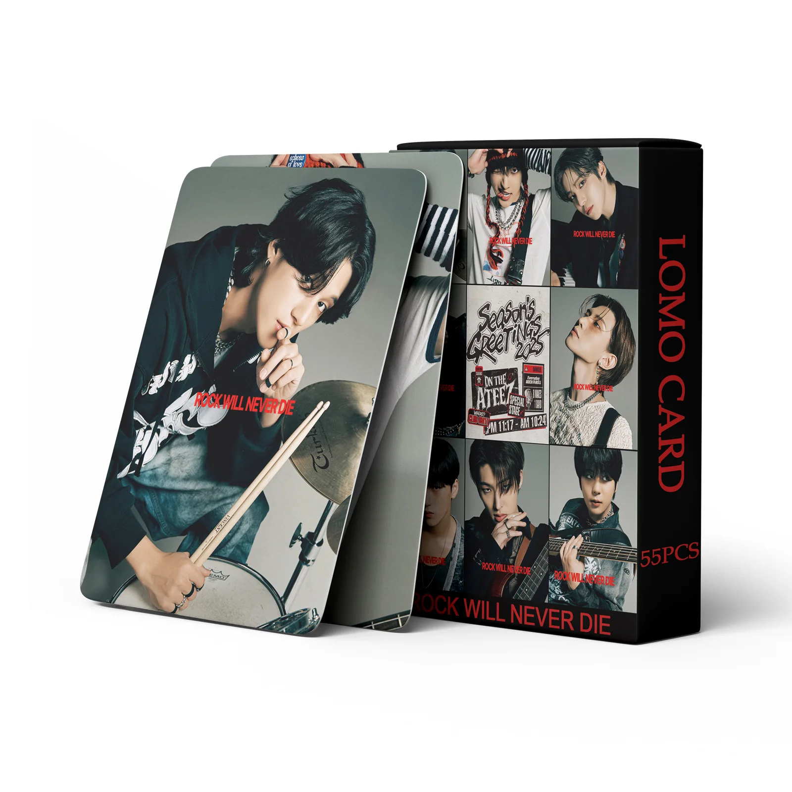 55 pcs in stock ATEEZ 2025 SEASON’S GREETINGS Fan Collection Card Photo card postcard lomo card
55 pcs in stock ATEEZ 2025 SEASON’S GREETINGS Fan Collection Card Photo card postcard lomo card