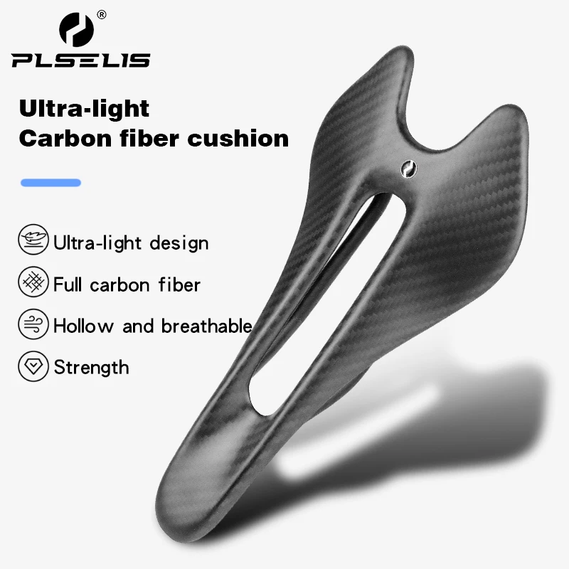 PLSELIS Carbon Fiber Bicycle Saddle Ultra Light Rear Seat Cushion Comfortable Mountain Riding Seat Cushion Bicycle Accessories S
PLSELIS Carbon Fiber Bicycle Saddle Ultra Light Rear Seat Cushion Comfortable Mountain Riding Seat Cushion Bicycle Accessories S