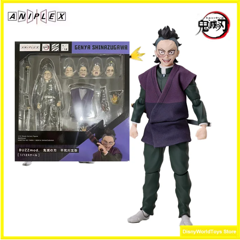 100% Original Aniplex BuzzMod Demon Slayer Kimetsu no Yaiba Shinazugawa Genya 1/12 In Stock Anime Collection Figures Model Toys
100% Original Aniplex BuzzMod Demon Slayer Kimetsu no Yaiba Shinazugawa Genya 1/12 In Stock Anime Collection Figures Model Toys