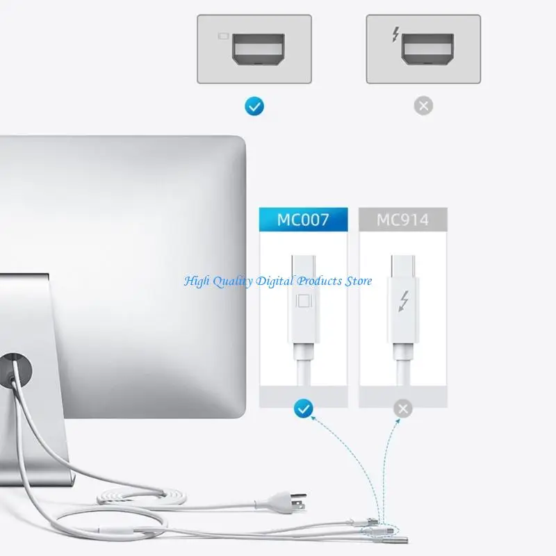 U2JE USB Power Male HDTV To Mini DisplayPort Video Cable For Monitors Projectors
U2JE USB Power Male HDTV To Mini DisplayPort Video Cable For Monitors Projectors