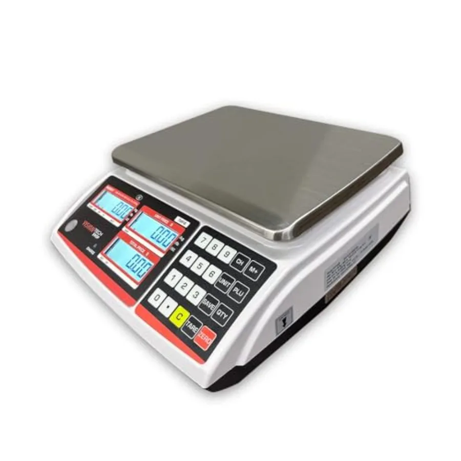TVP-60B price computing scale for retail checkout, ABS plastic housing, black/gray, NTEP legal-for-trade certified with COC 19-
TVP-60B price computing scale for retail checkout, ABS plastic housing, black/gray, NTEP legal-for-trade certified with COC 19-
