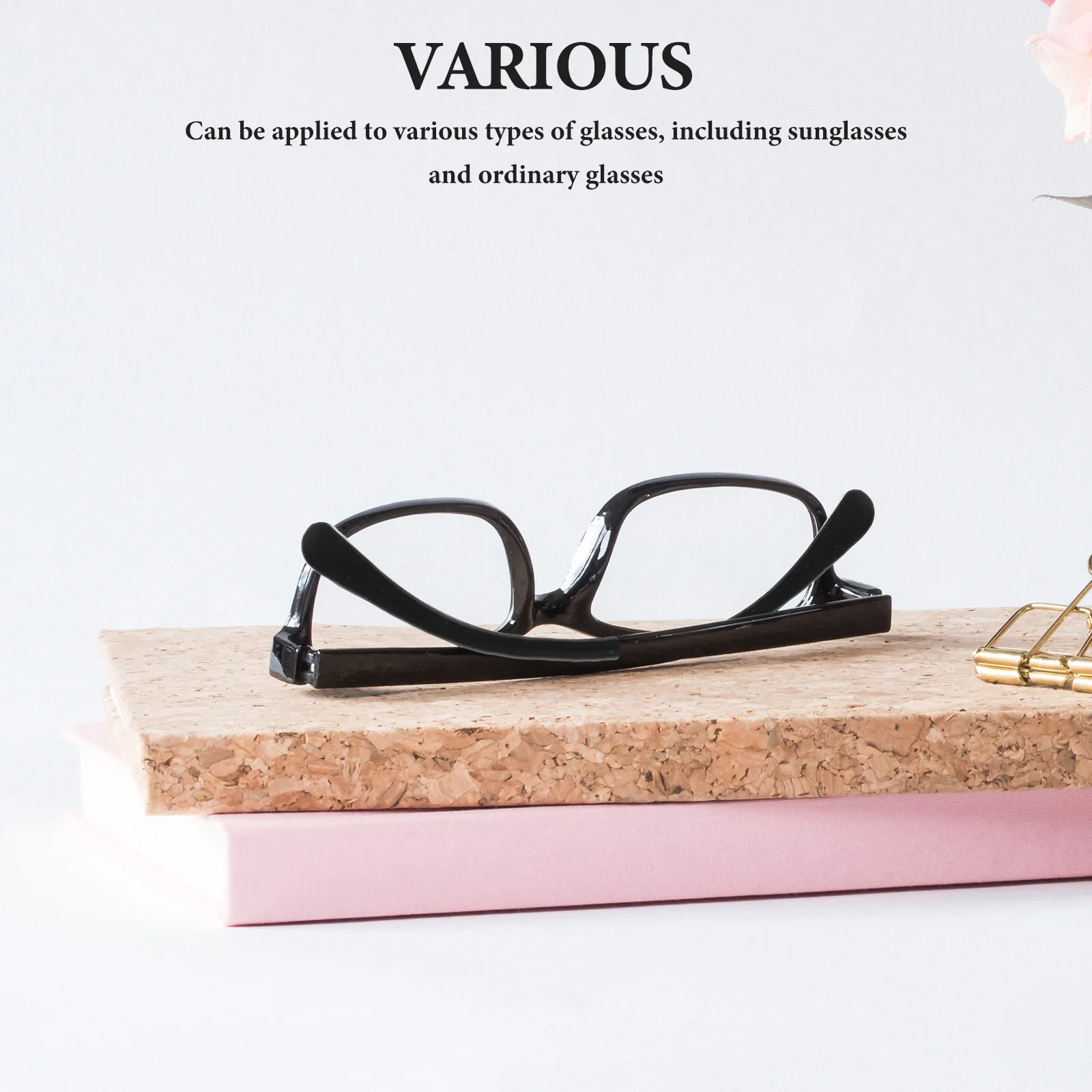 5Pairs Anti-Slip Eyeglass Holder Silicone Temple Tips Glasses Ear Cushions Prevent Slipping for Sports Reading Sunglasses
5Pairs Anti-Slip Eyeglass Holder Silicone Temple Tips Glasses Ear Cushions Prevent Slipping for Sports Reading Sunglasses