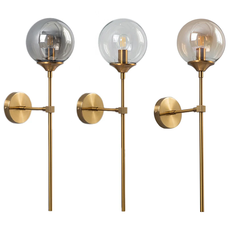 Glass Wall Lamp,Vintage Industrial Wall Round Nordic Lighting Fixture Bedside Living Kitchen Decoration Lights
Glass Wall Lamp,Vintage Industrial Wall Round Nordic Lighting Fixture Bedside Living Kitchen Decoration Lights