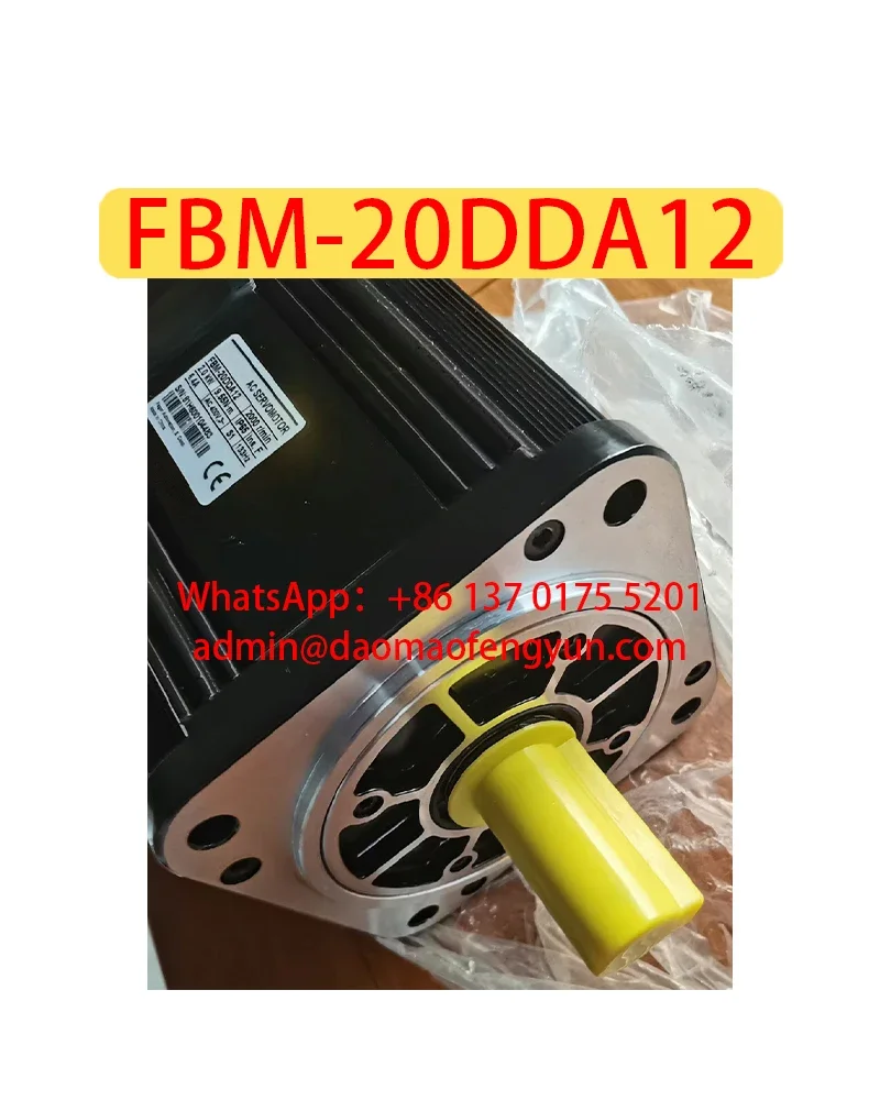 FBM-20DDA12 Used Servo Motors,Arrange for Shipment After Passing the Test,Fast shipping
FBM-20DDA12 Used Servo Motors,Arrange for Shipment After Passing the Test,Fast shipping