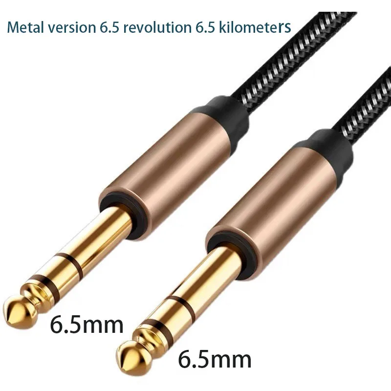 Big Three Core 6.5MM Audio Cable For Public To Public Electronic Piano, Sound Card Speaker 6.35 Stereo TRS Balance Cable
Big Three Core 6.5MM Audio Cable For Public To Public Electronic Piano, Sound Card Speaker 6.35 Stereo TRS Balance Cable