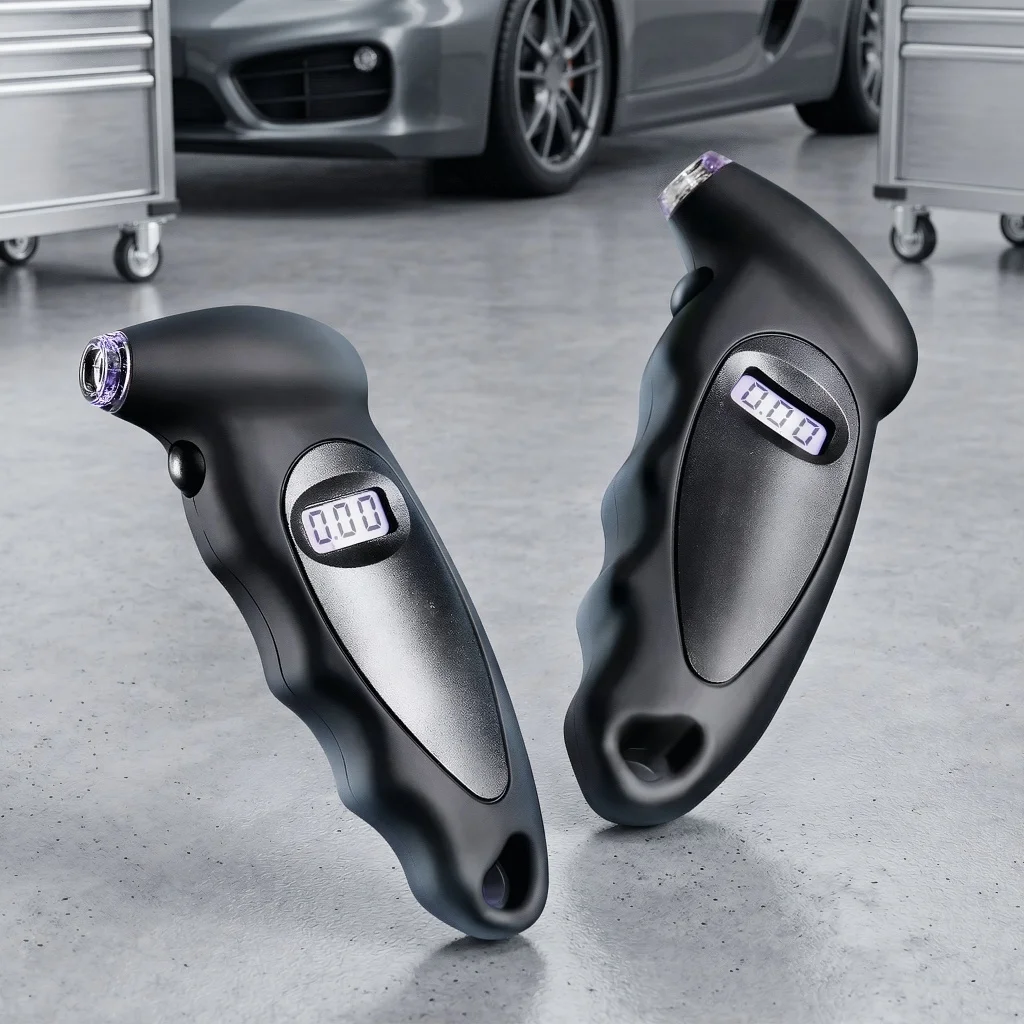 Car Tire Pressure Gauge, High Precision Digital Device with Backlight and LCD Display
Car Tire Pressure Gauge, High Precision Digital Device with Backlight and LCD Display