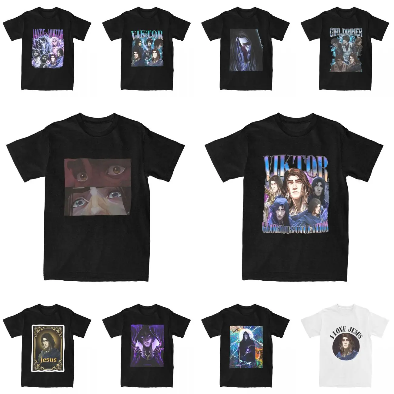 Couple T Shirt Jayce X Viktor Arcane T Shirts Harajuku Summer Tee Shirt Y2K Retro Casual 100% Cotton Tops Gift Idea
Couple T Shirt Jayce X Viktor Arcane T Shirts Harajuku Summer Tee Shirt Y2K Retro Casual 100% Cotton Tops Gift Idea