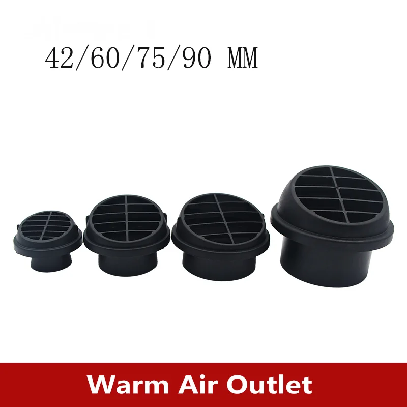 42mm/60mm/75mm/90mm Car Heater Ducting Warm Air Vent Outlet For Eberspacher Webasto Fit for Fuel parking heater ventilation pipe
42mm/60mm/75mm/90mm Car Heater Ducting Warm Air Vent Outlet For Eberspacher Webasto Fit for Fuel parking heater ventilation pipe