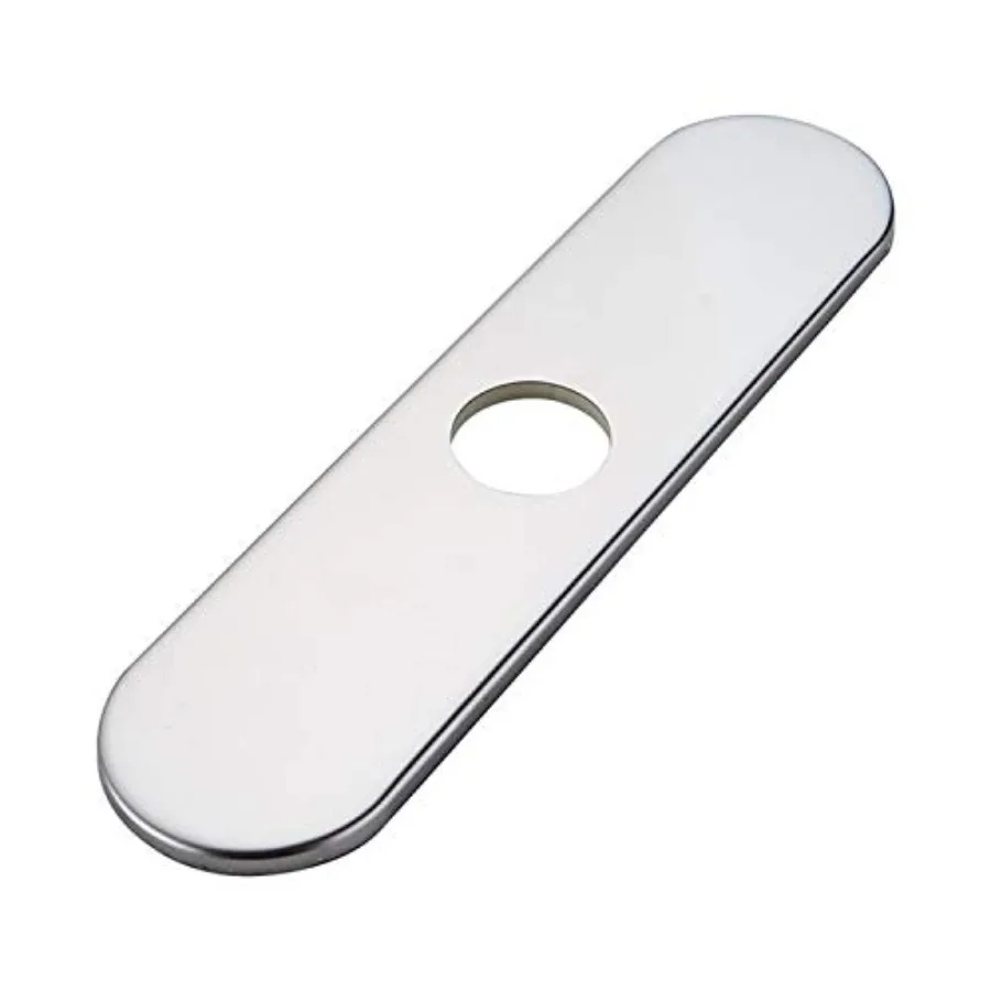 10.2 Inch Bathroom Sink Faucet Or Kitchen Faucet Base plate Hole Cover Deck Plate Escutcheon Stainless Steel by Homevacious
10.2 Inch Bathroom Sink Faucet Or Kitchen Faucet Base plate Hole Cover Deck Plate Escutcheon Stainless Steel by Homevacious