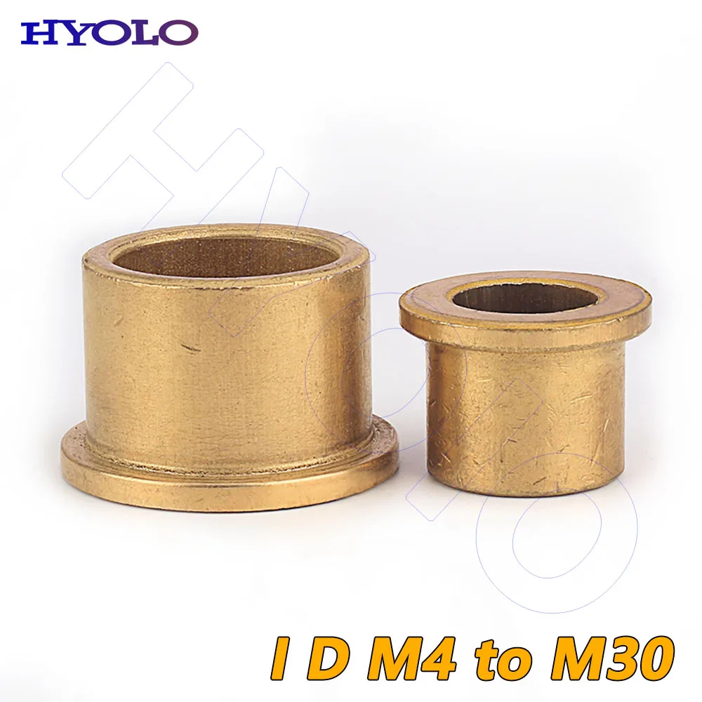 Powder Metallurgy Oil Bearing Shaft Sleeve with Stepped Flange M4 to M30 Copper Sleeve Bushing Washer Hollow Standoff Gasket
Powder Metallurgy Oil Bearing Shaft Sleeve with Stepped Flange M4 to M30 Copper Sleeve Bushing Washer Hollow Standoff Gasket