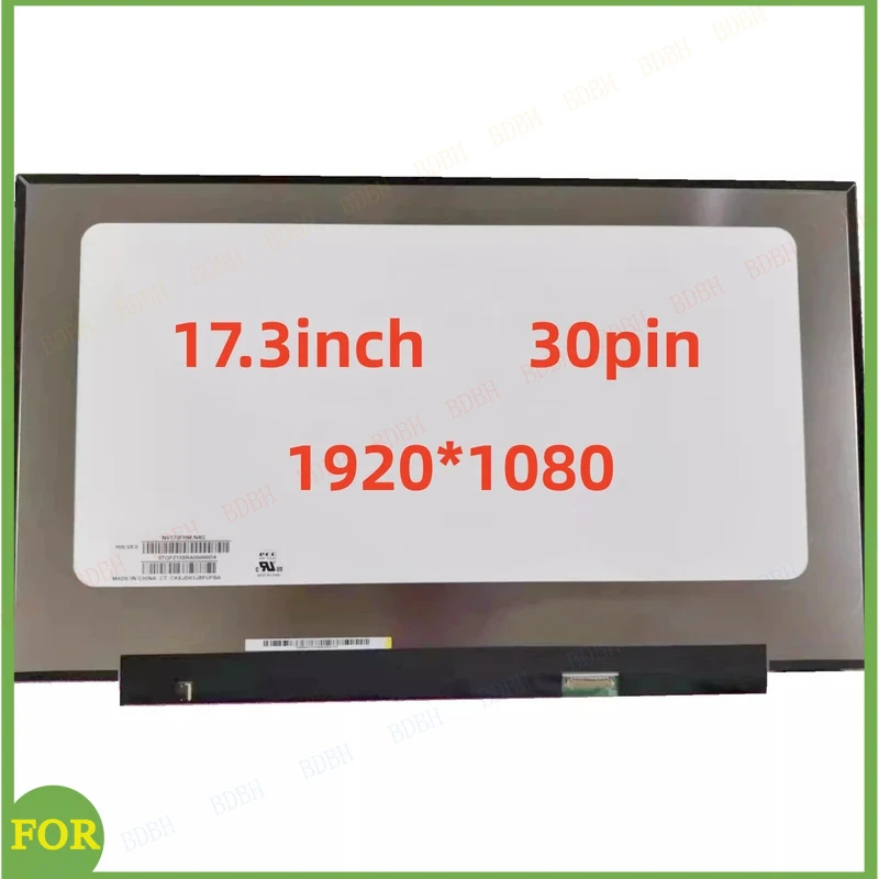 BDBH NV173FHM-N49 Fit NV173FHM-N4G B173HAN04.8 IPS 17.3 Inch Laptop LCD Screen FHD 1920x1080 EDP 30Pin Display Matrix Panel
BDBH NV173FHM-N49 Fit NV173FHM-N4G B173HAN04.8 IPS 17.3 Inch Laptop LCD Screen FHD 1920x1080 EDP 30Pin Display Matrix Panel