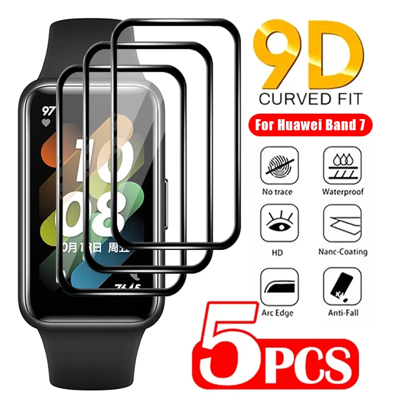 Curved Edge Protective Film for Huawei Band 7 Scratch-resistant Full Coverage Screen Protector Cover for Huawei Band7 Soft Film
Curved Edge Protective Film for Huawei Band 7 Scratch-resistant Full Coverage Screen Protector Cover for Huawei Band7 Soft Film