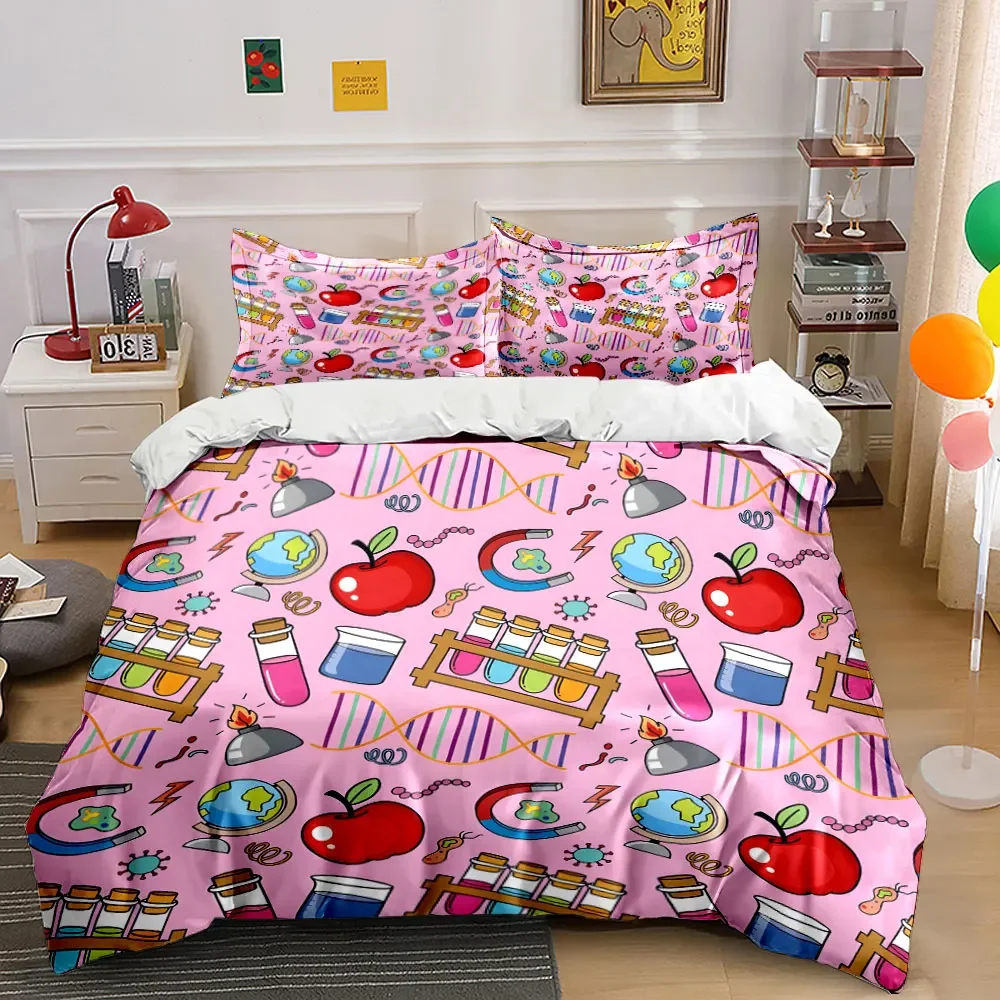 "Science Pattern Three-Piece Set" Multiple sizes kid's and adults' bedroom Exquisite 3PC bedding set, gift
"Science Pattern Three-Piece Set" Multiple sizes kid's and adults' bedroom Exquisite 3PC bedding set, gift