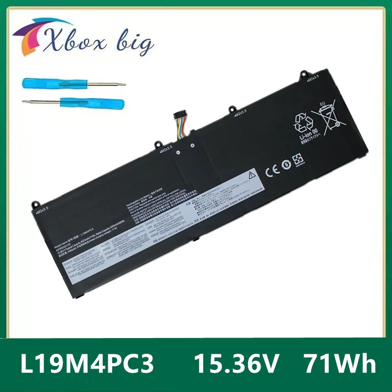 Новый аккумулятор L19C4PC3 L19M4PC3 для Lenovo Legion R9000X 2021 R7000P Y7000P 2020 15,36 В 71 Втч
Новый аккумулятор L19C4PC3 L19M4PC3 для Lenovo Legion R9000X 2021 R7000P Y7000P 2020 15,36 В 71 Втч