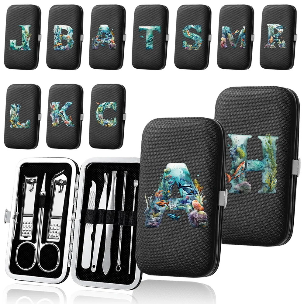 8Pcs Pocket Stainless Steel Manicure Nail Clippers Set Organizer Pedicure Kit Portable Makeup Beauty Tool Fish Letter Pattern
8Pcs Pocket Stainless Steel Manicure Nail Clippers Set Organizer Pedicure Kit Portable Makeup Beauty Tool Fish Letter Pattern