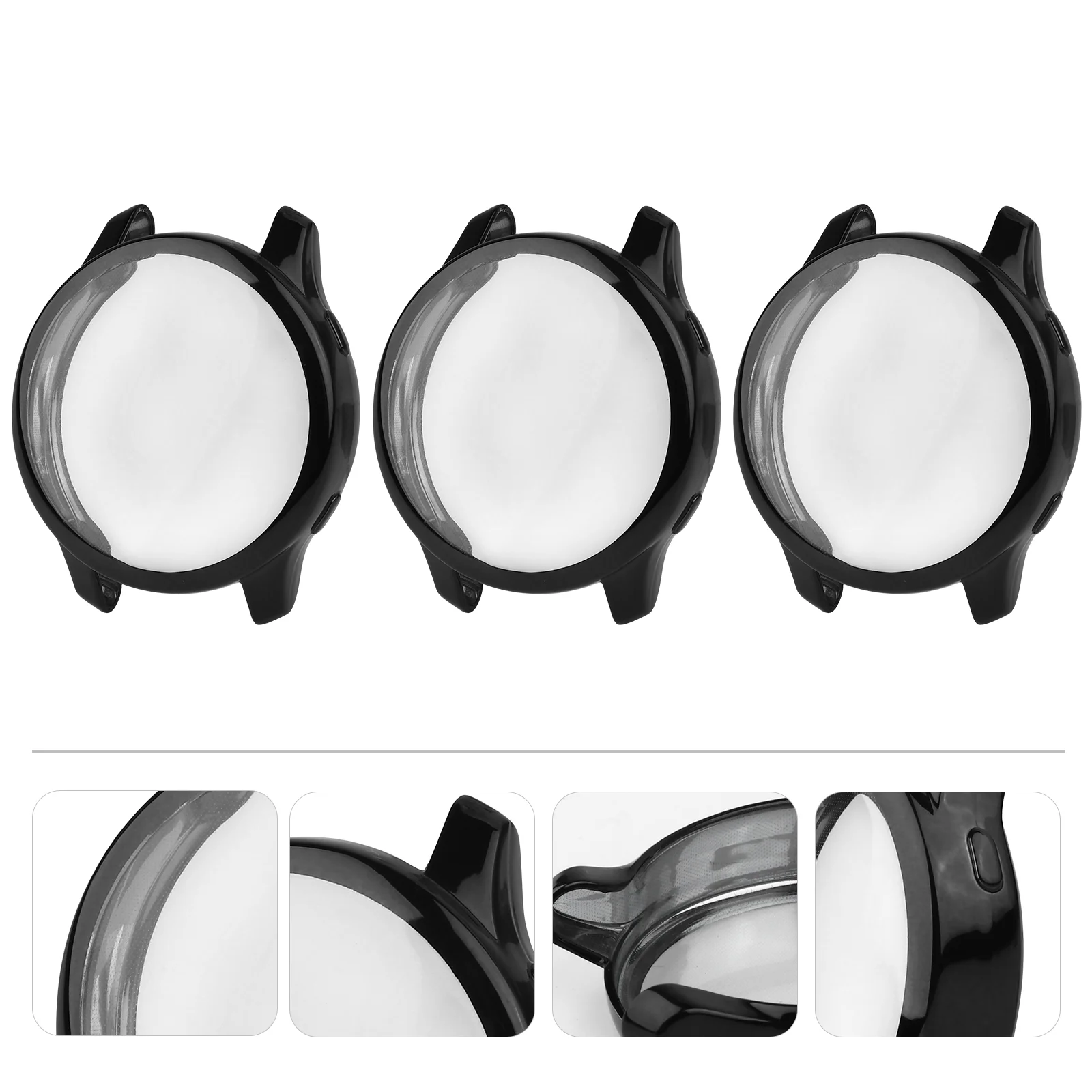 3 Pcs Watch Case Smart Watches Anti-Scratch Shell Bumper Accessories Electroplate TPU Protector
3 Pcs Watch Case Smart Watches Anti-Scratch Shell Bumper Accessories Electroplate TPU Protector