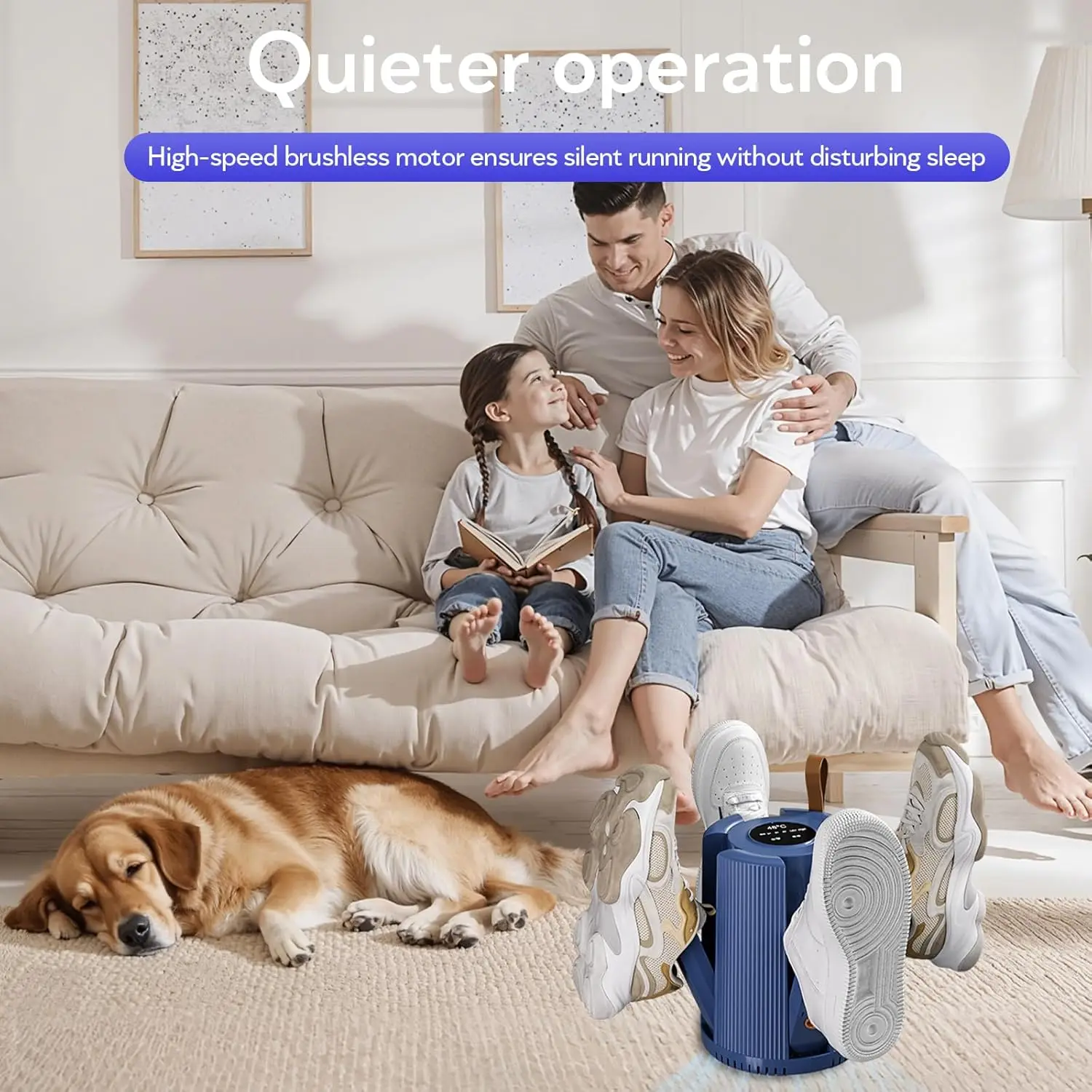 Новая бесшумная сушилка для ботинок 2025 года с 4 складными рукавами, таймером 1/3/6 часа, 2 режимами скорости, портативная грелка для футбольных ботинок для обуви, быстросохнущая
Новая бесшумная сушилка для ботинок 2025 года с 4 складными рукавами, таймером 1/3/6 часа, 2 режимами скорости, портативная грелка для футбольных ботинок для обуви, быстросохнущая