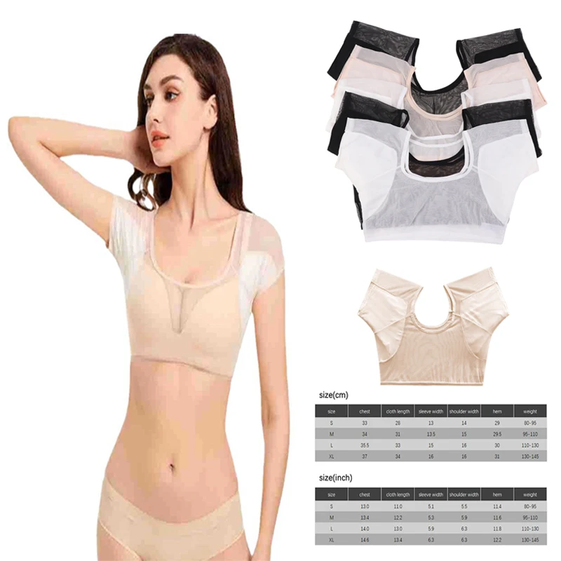 Underarm Sweat Pads Absorption Vest Mesh Quick-Drying T-shirt Shape Breathable Sweat Absorbing Anti-Sweat Armpit Stain Silk Pads
Underarm Sweat Pads Absorption Vest Mesh Quick-Drying T-shirt Shape Breathable Sweat Absorbing Anti-Sweat Armpit Stain Silk Pads