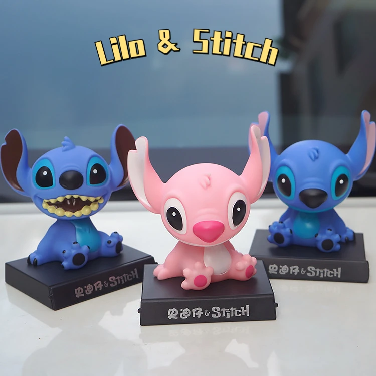Disney Stitch Toy Cartoon Car Accessories Mobile Phone Holder Shaking Head Doll Cute Car Interior Car Accessories Boutique Doll
Disney Stitch Toy Cartoon Car Accessories Mobile Phone Holder Shaking Head Doll Cute Car Interior Car Accessories Boutique Doll