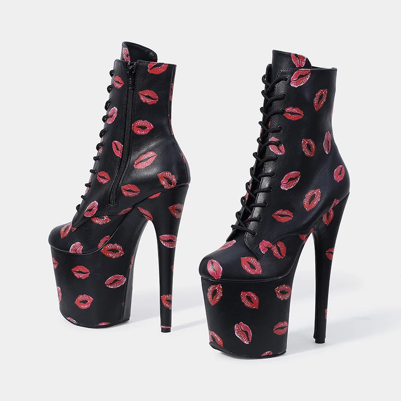 LAIJIANJINXIA New 20CM/8Inch PU Upper Women's Platform Party High Heels Modern Ankle Boots Pole Dance Shoes 664
LAIJIANJINXIA New 20CM/8Inch PU Upper Women's Platform Party High Heels Modern Ankle Boots Pole Dance Shoes 664