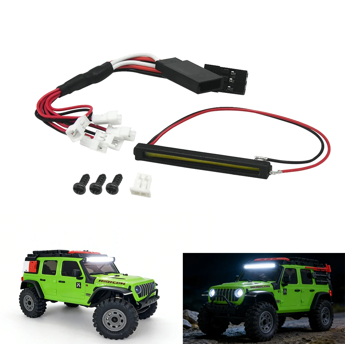 2026 New Model Compatible with SCX30 Inline SCX30 Jeep LED Roof Light, White/Warm White
2026 New Model Compatible with SCX30 Inline SCX30 Jeep LED Roof Light, White/Warm White