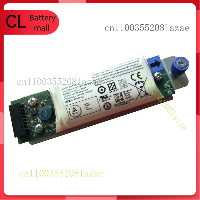 BAT 2S1P-2 Battery Compatible wit for Dell Raid Controller PowerVault MD 3200i 3220i
BAT 2S1P-2 Battery Compatible wit for Dell Raid Controller PowerVault MD 3200i 3220i
