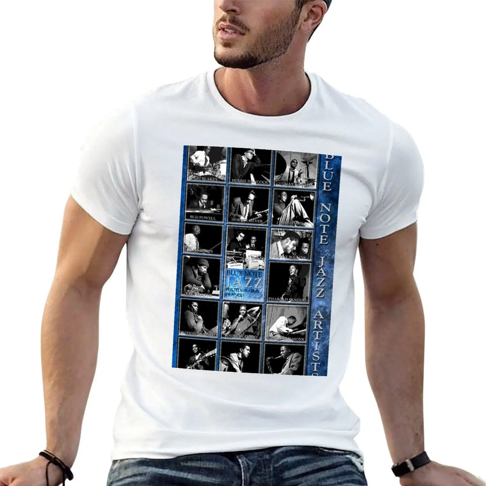 Bluenote Jazz Artists Collage D-1 рубашка футболка мужская футболка с рисунком футболки для мужчин облегающая футболка
Bluenote Jazz Artists Collage D-1 рубашка футболка мужская футболка с рисунком футболки для мужчин облегающая футболка
