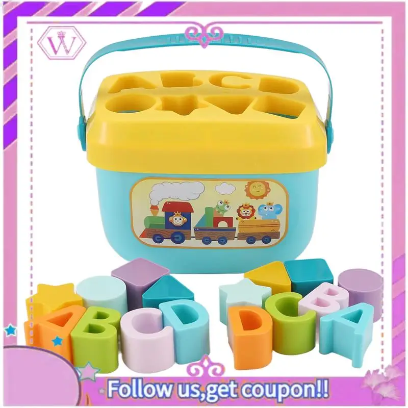 Upgraded Shape Sorter Baby And Toddler Toy ABC And Shape Pieces Sorting Matching Game Developmental Toy For Children 18 Months+
Upgraded Shape Sorter Baby And Toddler Toy ABC And Shape Pieces Sorting Matching Game Developmental Toy For Children 18 Months+