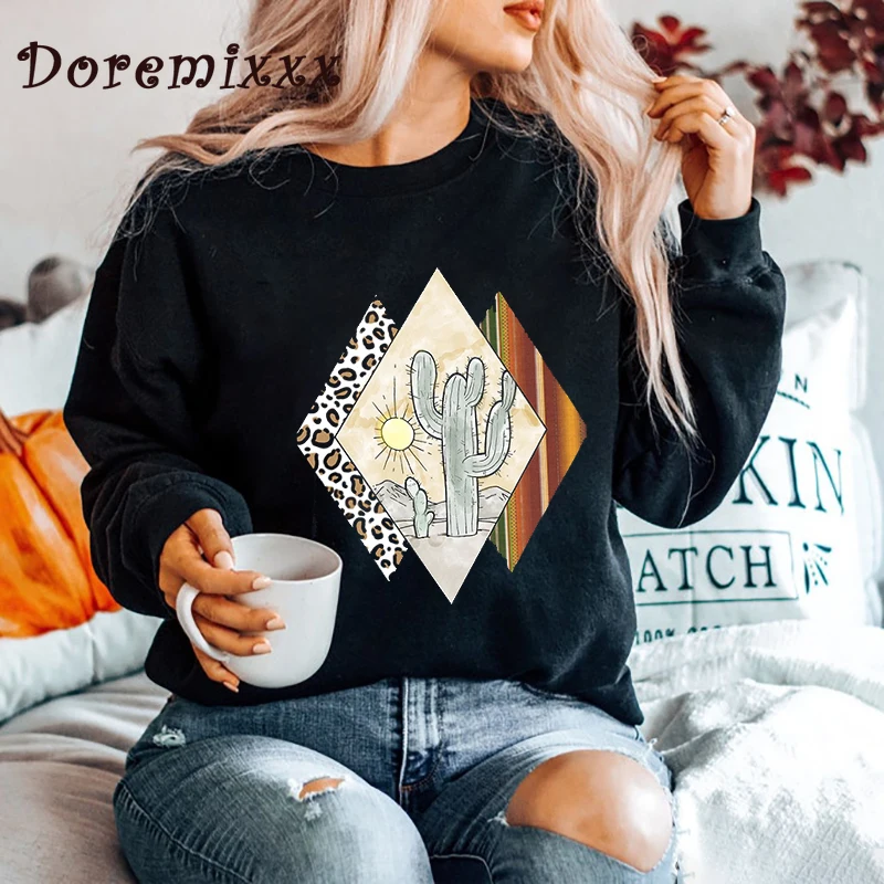 Cactus Sun Set Long Sleeve Sweatshirt Women Casual Sweatshirts Hoodies 2022 Ladies RETRO Casual Streetwear Loose Pullover Tops
Cactus Sun Set Long Sleeve Sweatshirt Women Casual Sweatshirts Hoodies 2022 Ladies RETRO Casual Streetwear Loose Pullover Tops