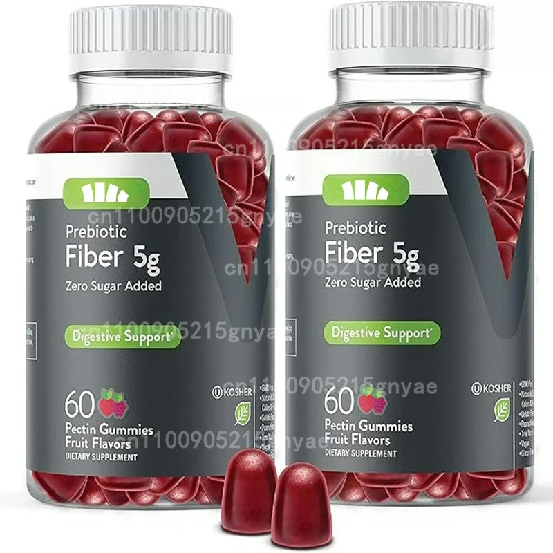 Fiber Gummies, поддержка пищеварительной здоровья и обычности, веганские, без ГМО, без глютена
Fiber Gummies, поддержка пищеварительной здоровья и обычности, веганские, без ГМО, без глютена