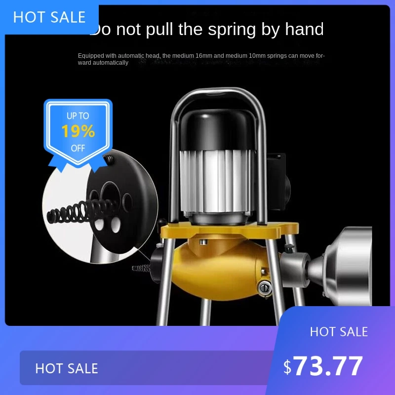 0729NEW Professional 1500W Q-180 electric pipe dredge machine sewer dredge machine toilet floor drain dredge clean
0729NEW Professional 1500W Q-180 electric pipe dredge machine sewer dredge machine toilet floor drain dredge clean