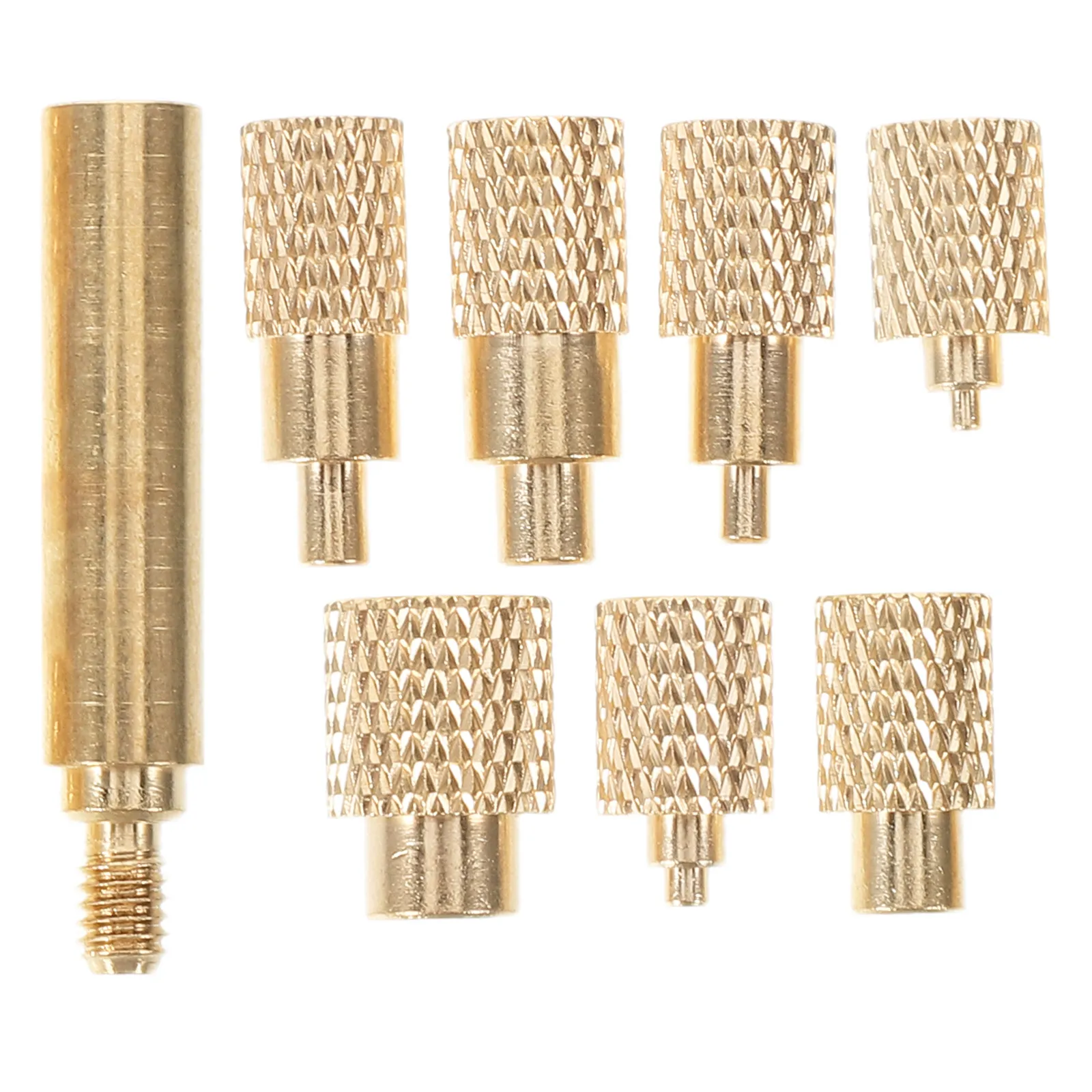1Set 3D Printer Threaded Insert Kit M2 M2.5 M3 M4 M5 M6 M8 Copper Heat Set Insert Tips Press Tool for DIY Home School Studio Use
1Set 3D Printer Threaded Insert Kit M2 M2.5 M3 M4 M5 M6 M8 Copper Heat Set Insert Tips Press Tool for DIY Home School Studio Use