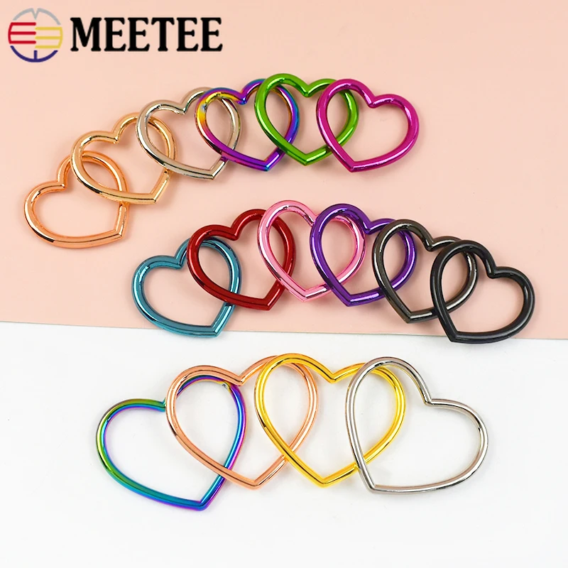 5/10Pcs 28x22/40x28mm Heart Metal Ring Buckle Webbing Strap Hook Bag Chain Adjuster Clasp DIY Dog Collar Hardware Accessories
5/10Pcs 28x22/40x28mm Heart Metal Ring Buckle Webbing Strap Hook Bag Chain Adjuster Clasp DIY Dog Collar Hardware Accessories