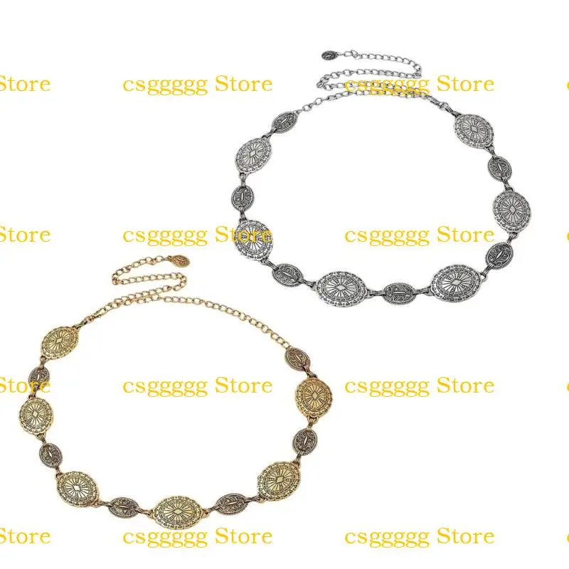 9HJK Versatile Metal Waist Chain Ethnic Belt Body Accessory for Music Festivals
9HJK Versatile Metal Waist Chain Ethnic Belt Body Accessory for Music Festivals