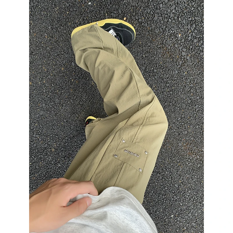 Khaki Workwear Pants Men's Summer Cleanfit American High Street Straight Leg High End Feeling Hiking Mountain Climbing Pants
Khaki Workwear Pants Men's Summer Cleanfit American High Street Straight Leg High End Feeling Hiking Mountain Climbing Pants