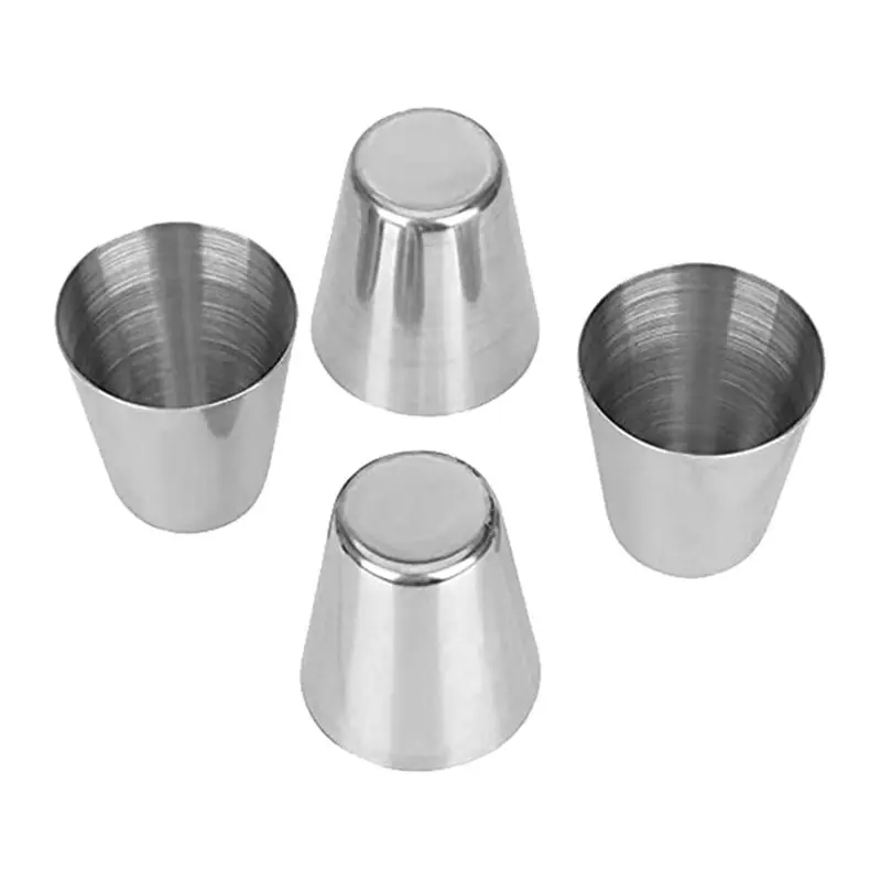 AA81-75 Pcs Stainless Steel Shot Glasses Drinking Vessel,30Ml(1Oz) Camping Travel Coffee Tea Cup,For Whiskey Tequila Liquor
AA81-75 Pcs Stainless Steel Shot Glasses Drinking Vessel,30Ml(1Oz) Camping Travel Coffee Tea Cup,For Whiskey Tequila Liquor
