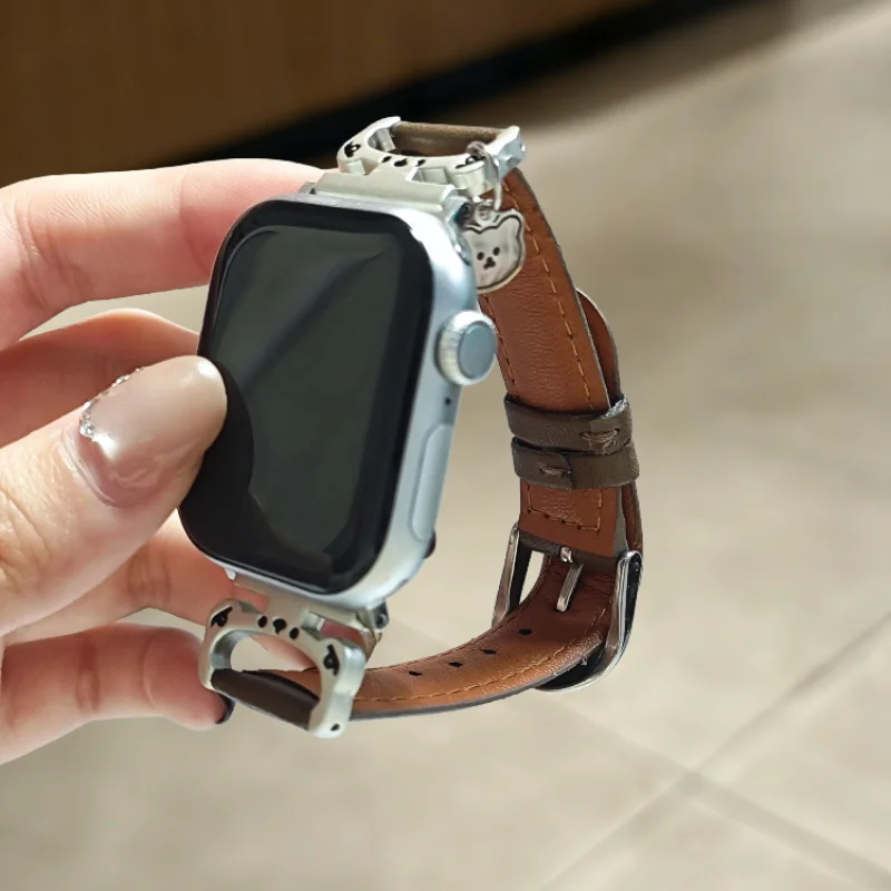 1 simple and luxurious strap compatible with iWatch strap 38mm 40mm 41mm 42mm 44mm 45mm 49mm fashionable handmade strap
1 simple and luxurious strap compatible with iWatch strap 38mm 40mm 41mm 42mm 44mm 45mm 49mm fashionable handmade strap